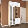 Hanah Home Soporte de Entrada EA153 - 4633 Nogal y Blanco